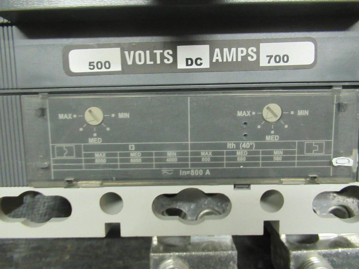 Used ABB CIRCUIT BREAKER SACE-S6 S6N 600 VOLT