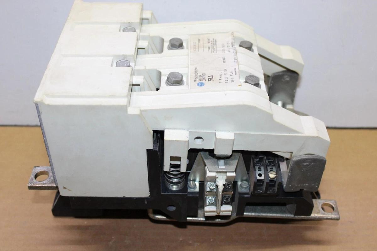 Used WESTINGHOUSE CONTACTOR A201KGC MODEL J NEMA 5 361 AMP 600V **WARRANTY**