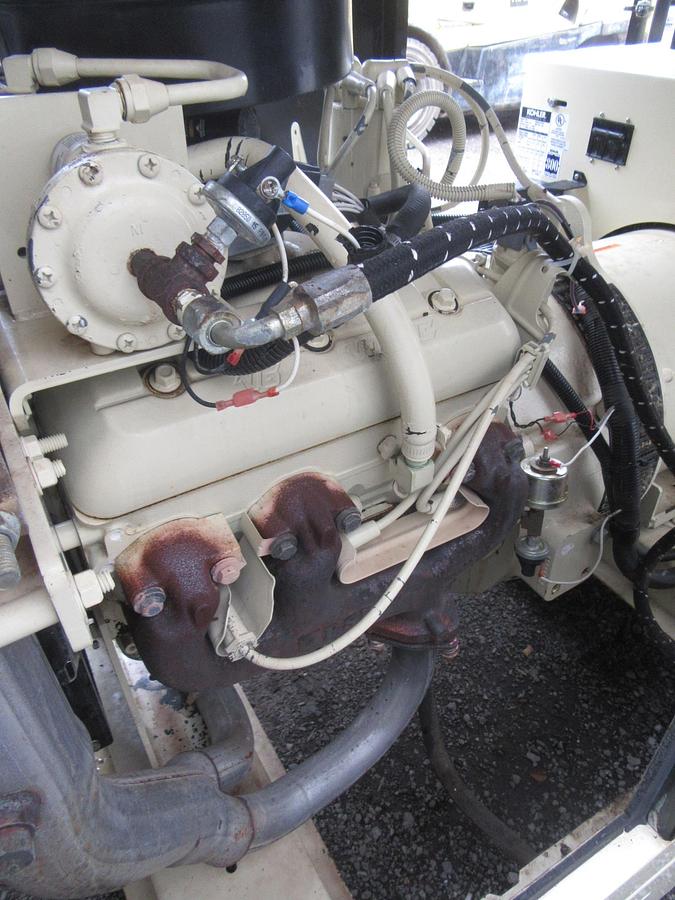 Used 45 KW PROPANE / NAT GAS GENERATOR KOHLER 120/240V 45RZG ENCLOSED VIDEO