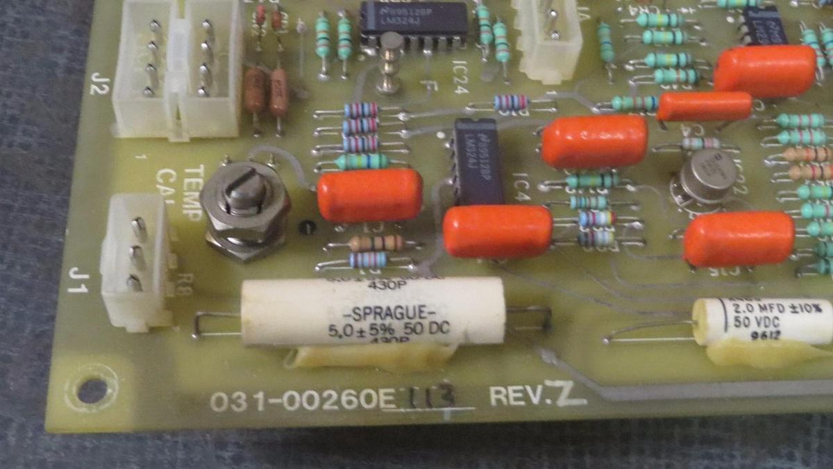 Used YORK CONTROL CIRCUIT BOARD -- MODEL/REVISION: 031-00260E113 REV Z **WARRANTY**