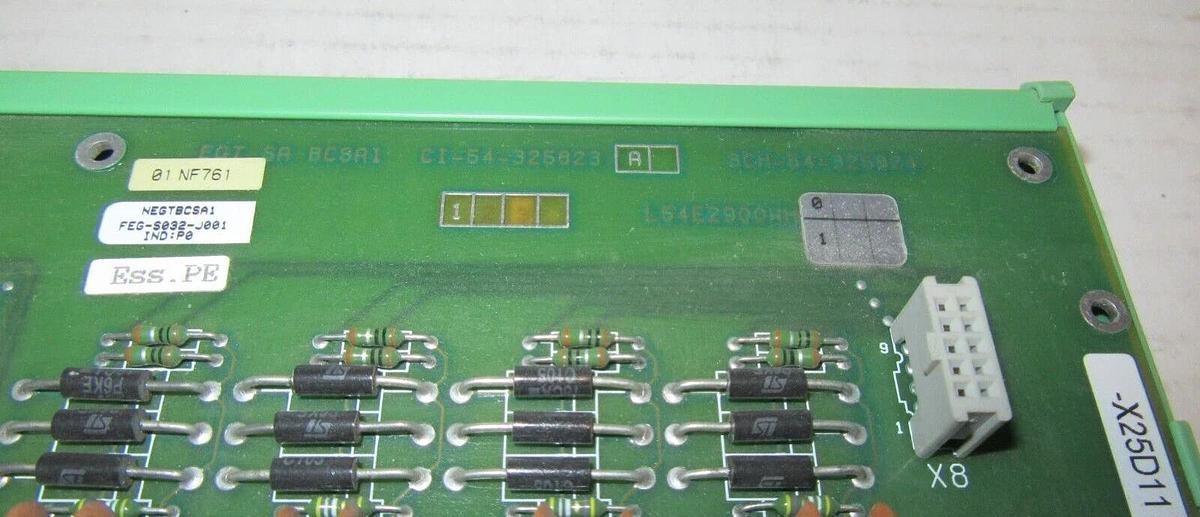 Used GE / WOODWARD / ALSTOM CI-54-325823 REV B CIRCUIT BOARD MODULE SCH-54-325824