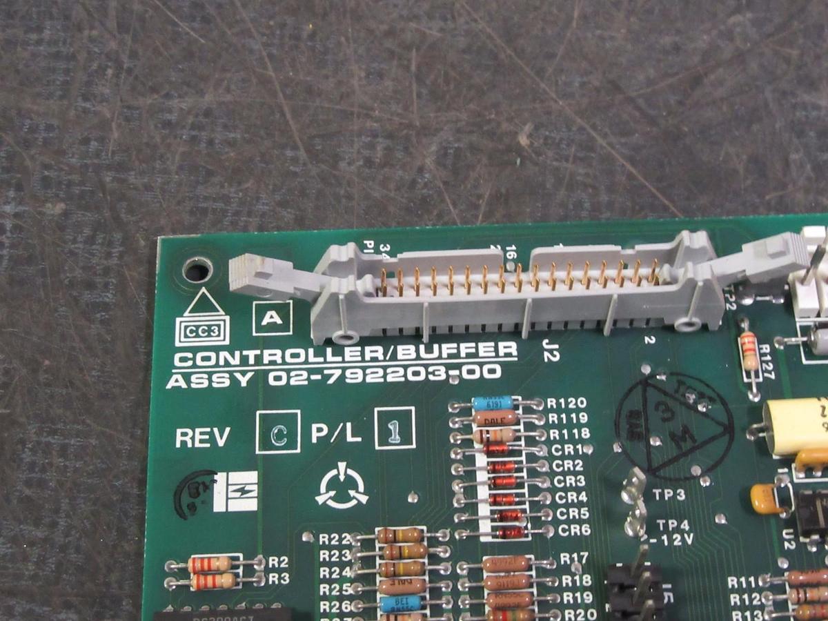 Used EMERSON / LIEBERT CONTROLLER BUFFER CIRCUIT BOARD  MODEL: 02-792203-00 REV C