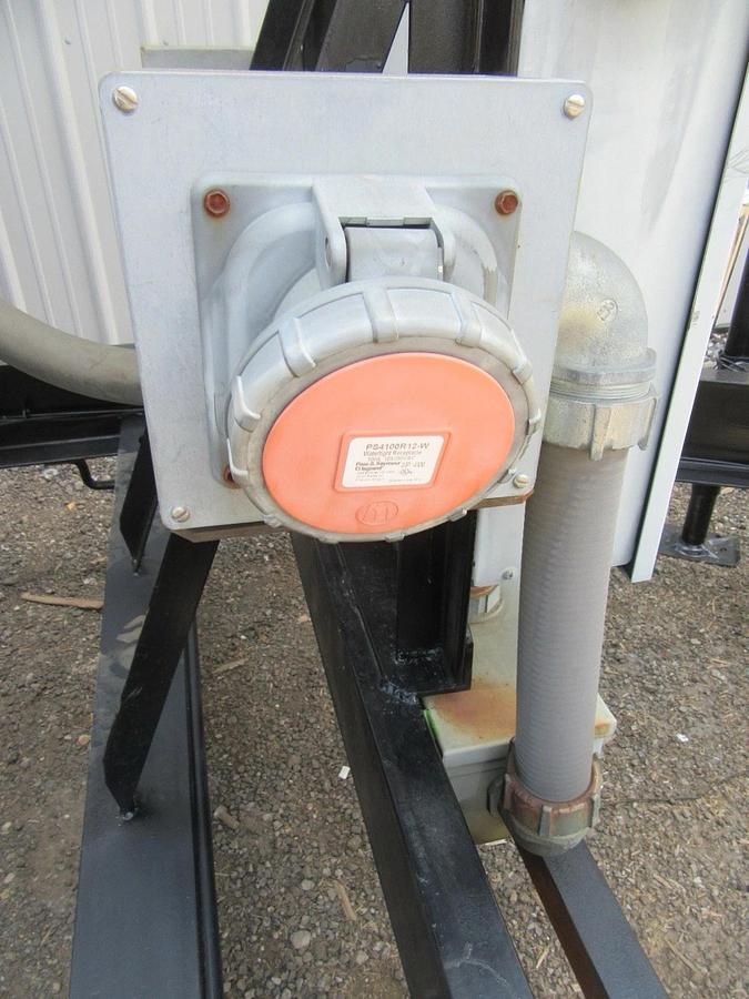 Used 60 KW DIESEL GENERATOR KATOLIGHT 120/240 & 480V JOHN DEERE RENTAL SPEC. TRAILER