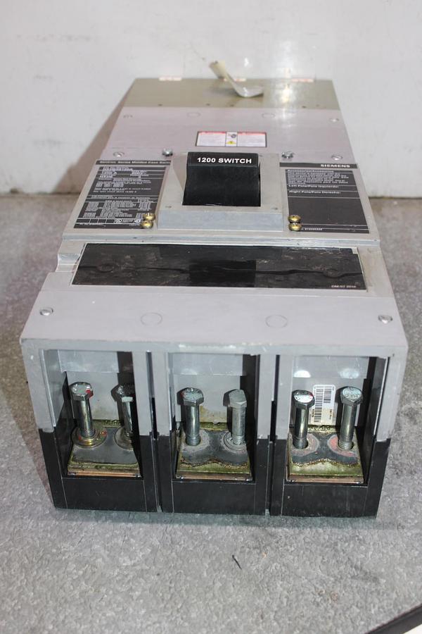 SIEMENS CIRCUIT BREAKER 3VA5340-5EC31 400 AMP 600 VAC 3-POLE