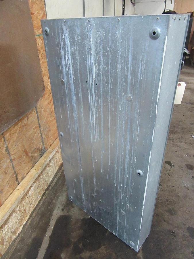 Used 225 AMP SQUARE D I-LINE PANELBOARD PANEL MAIN LUG MLO 3 PH 4 W 600 / 480 VAC E1