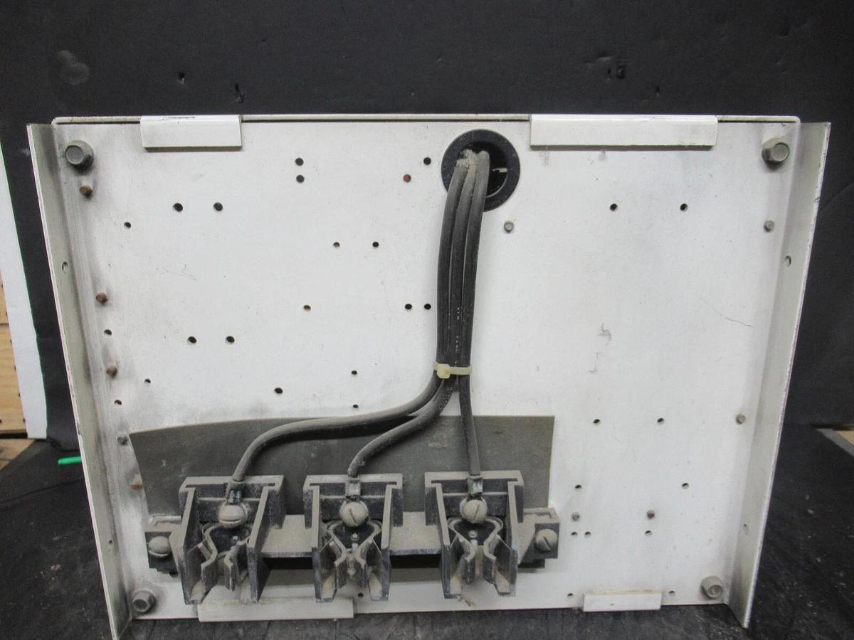 Used ALLEN BRADLEY MOTOR CONTROL BUCKET 12" NEMA SIZE 0 STARTER 509-A0D 600 V 18 AMP