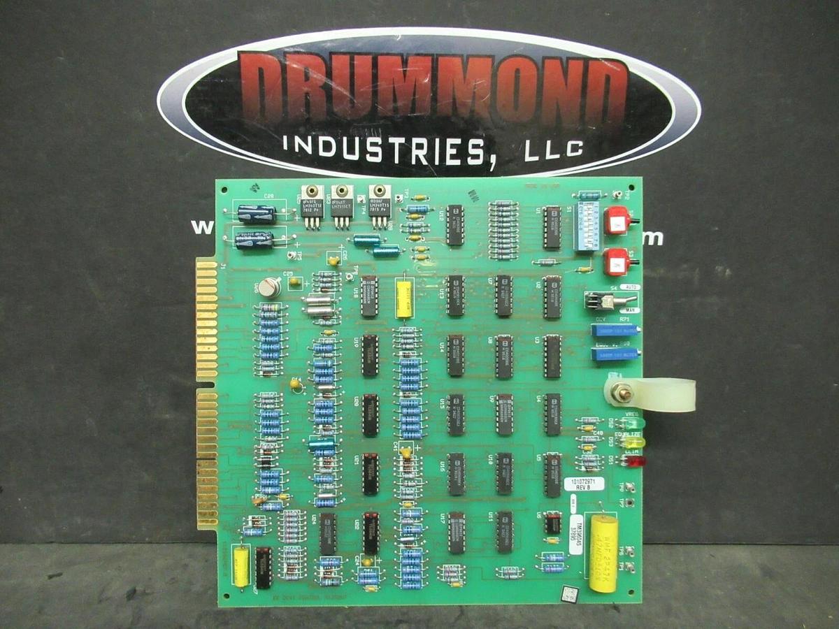 Used EXIDE EE DCVI CONTROL A13A2HT 101072971 REV B BOARD MODULE 118302764 REV A