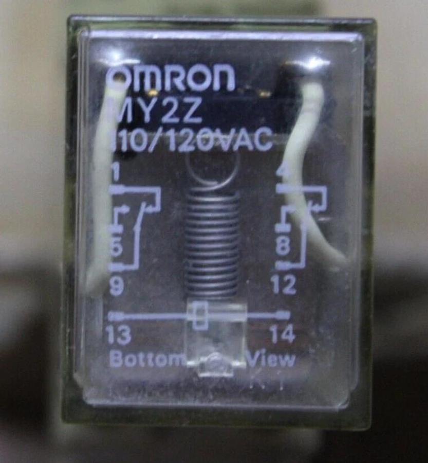 Used LOT OF 3 OMRON RELAY MY2Z 120/240 VAC 3 AMP 28 VDC **WARRANTY INCLUDED**