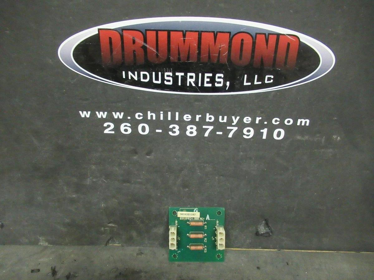 Used YORK JOHNSON CONTROLS FILTER CIRCUIT BOARD 031-01624-000 REV A 031-01624 PCPR