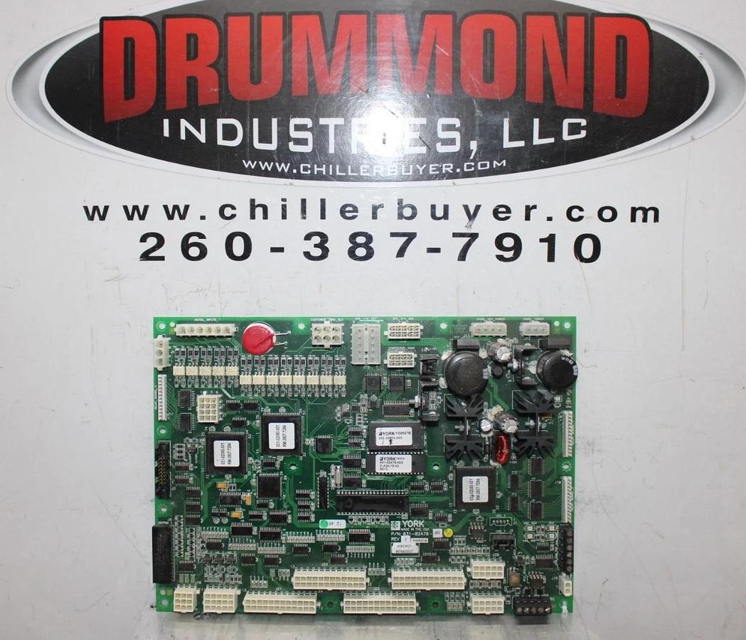 Used YORK CHILLER CONTROL I/O CIRCUIT BOARD 031-02478-001 REV. F **WARRANTY**