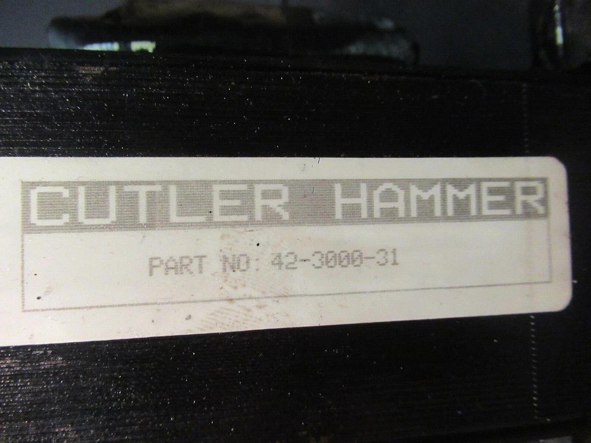 Used CUTLER HAMMER ECONTRAN CONTROL TRANSFORMER 42-3000-31 E1K0-0086-3 1 KVA 120 VAC