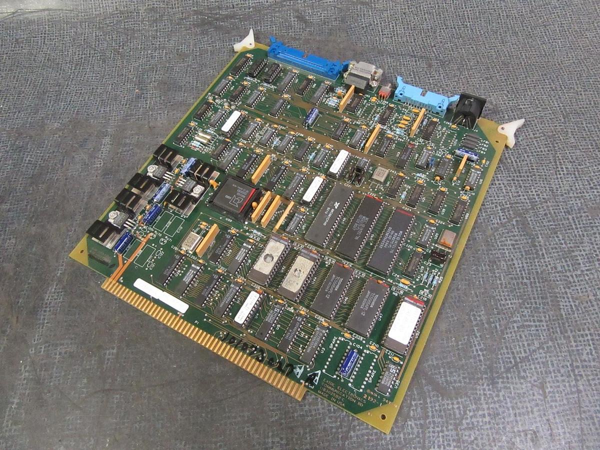 Used EXIDE COMMUNICATION BD CIRCUIT BOARD 118302582 REV C S/D 110071521 A/D 110073593
