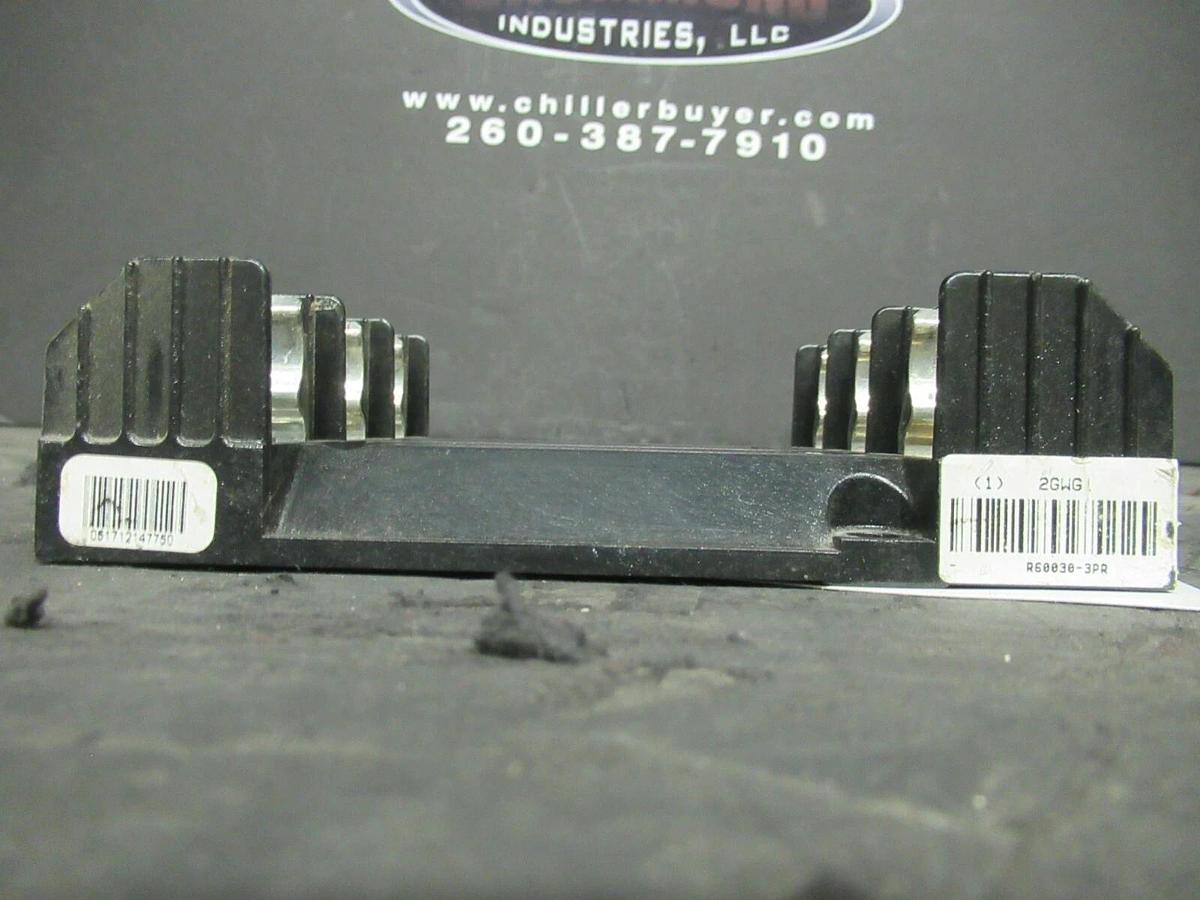 Used BUSSMAN FUSE HOLDER R60030-3PR FOR 30 AMP 600 V FUSES **WARRANTY**