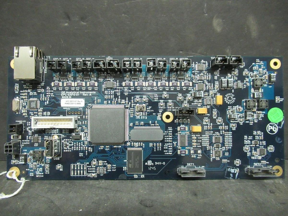 Used GE ANALYTICAL CIRCUIT BOARD EPC 63010-01 REV. A / APC 63010-01 REV. A