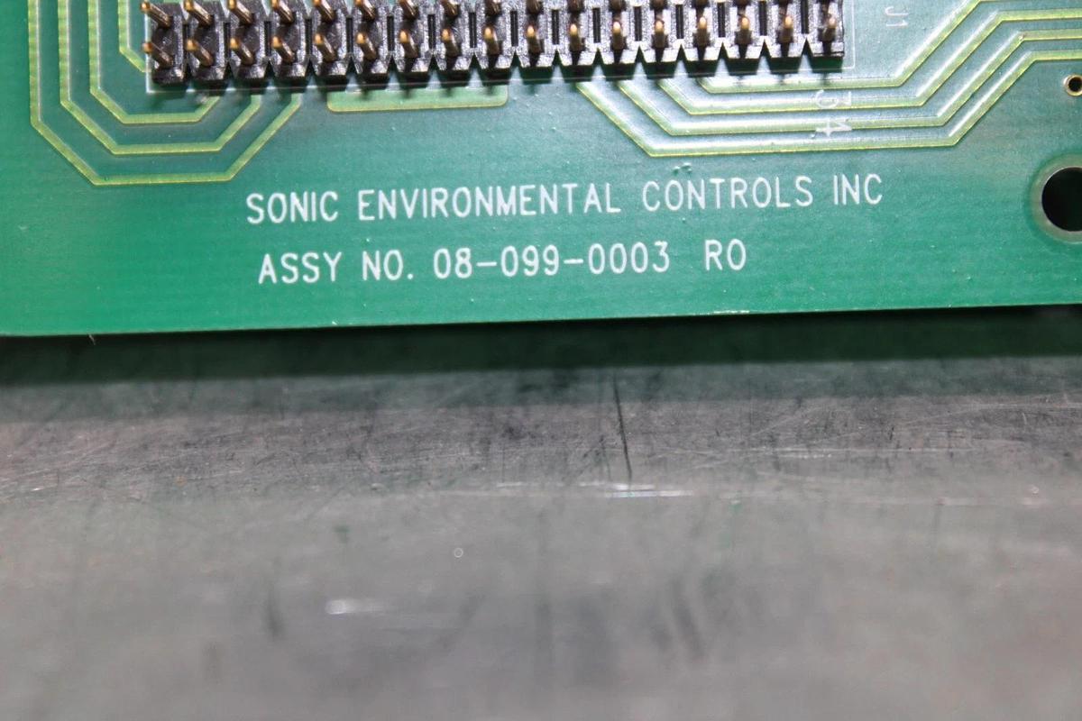 Used SONIC ENVIROMENTAL ENVIRO-PURGE KEYPAD DISPLAY 08-099-0003-R0 **WARRANTY**