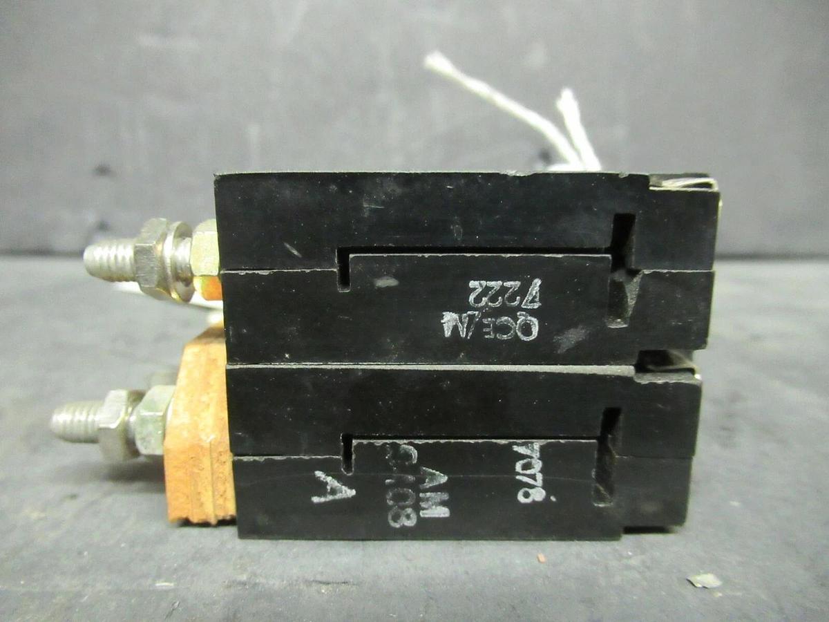 Used 10 AMP HEINEMANN 2 POLE BREAKER AM2-Z274-1 65 VOLT
