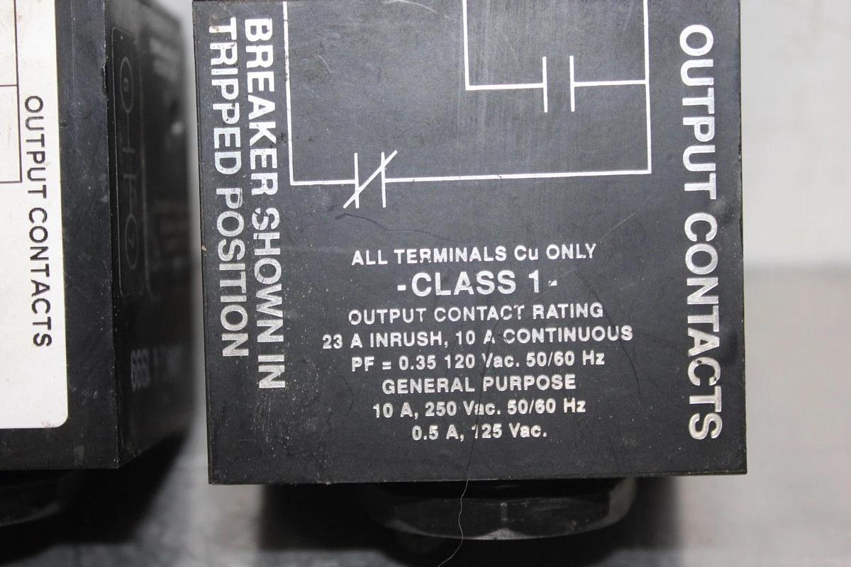 Used LOT OF 3 INSTRUMENT TRANSFORMERS TRIP SENSOR RELAY GFM253