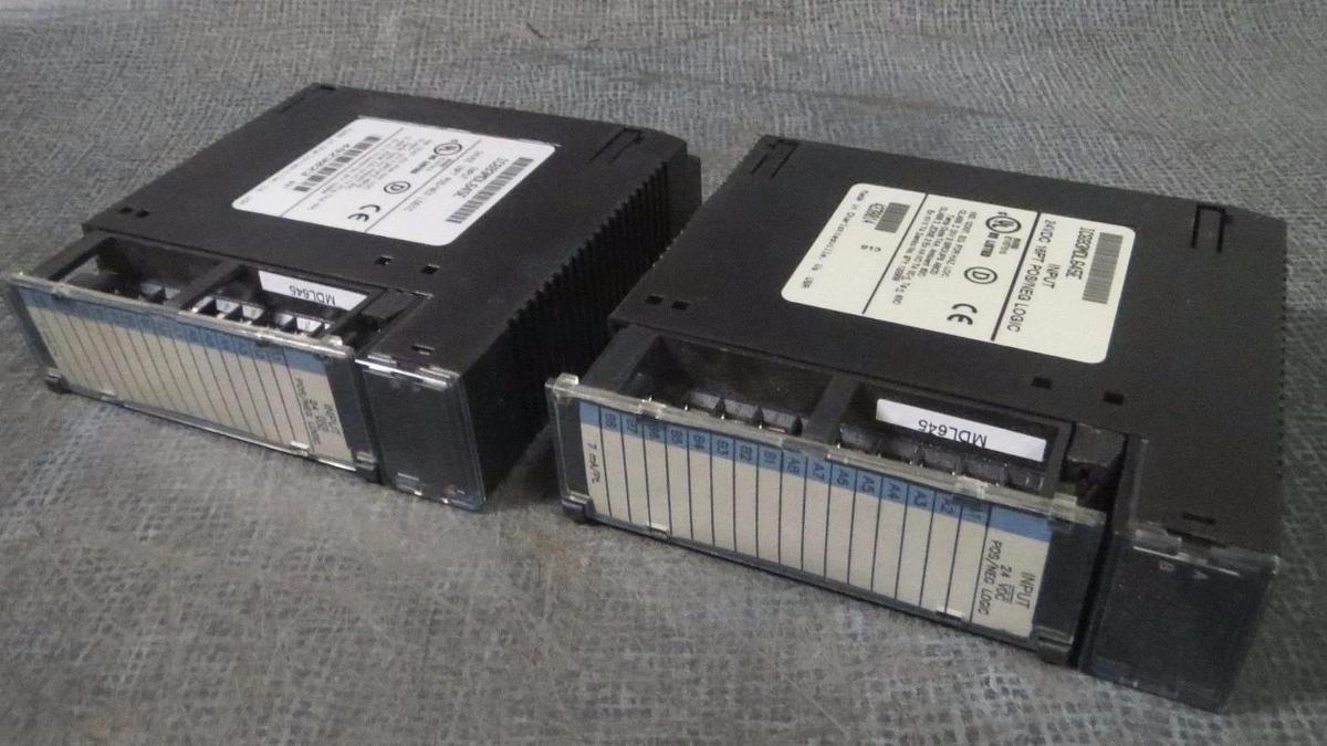 Used (1) GE FANUC INPUT MODULE 24 VDC 16 PT POS/NEG MODEL: IC693MDL645E