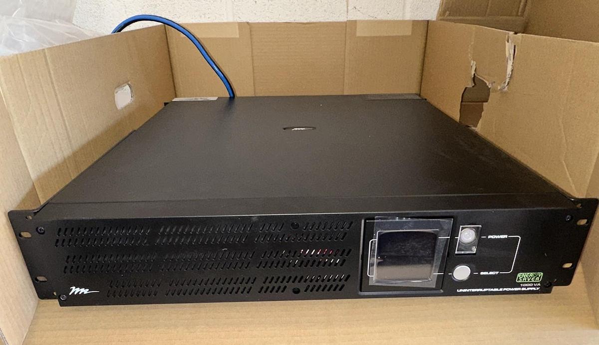 Used CONTROLLED POWER COMPANY UPS SYSTEM MD6000 1 PH 240 / 208 VAC 22 / 25 AMPS