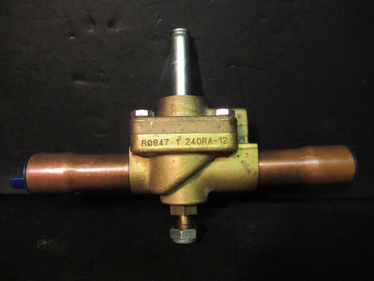 Used REFRIGERANT SOLENOID VALVE R0847-1 240RA **WARRANTY INCLUDED**