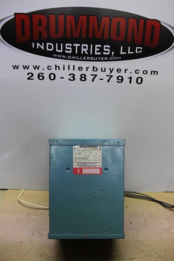 Used SQUARE D TRANSFORMER C1.5S1FY 1.5 KVA PRI: 240/480V SEC: 120/240V *WARRANTY*