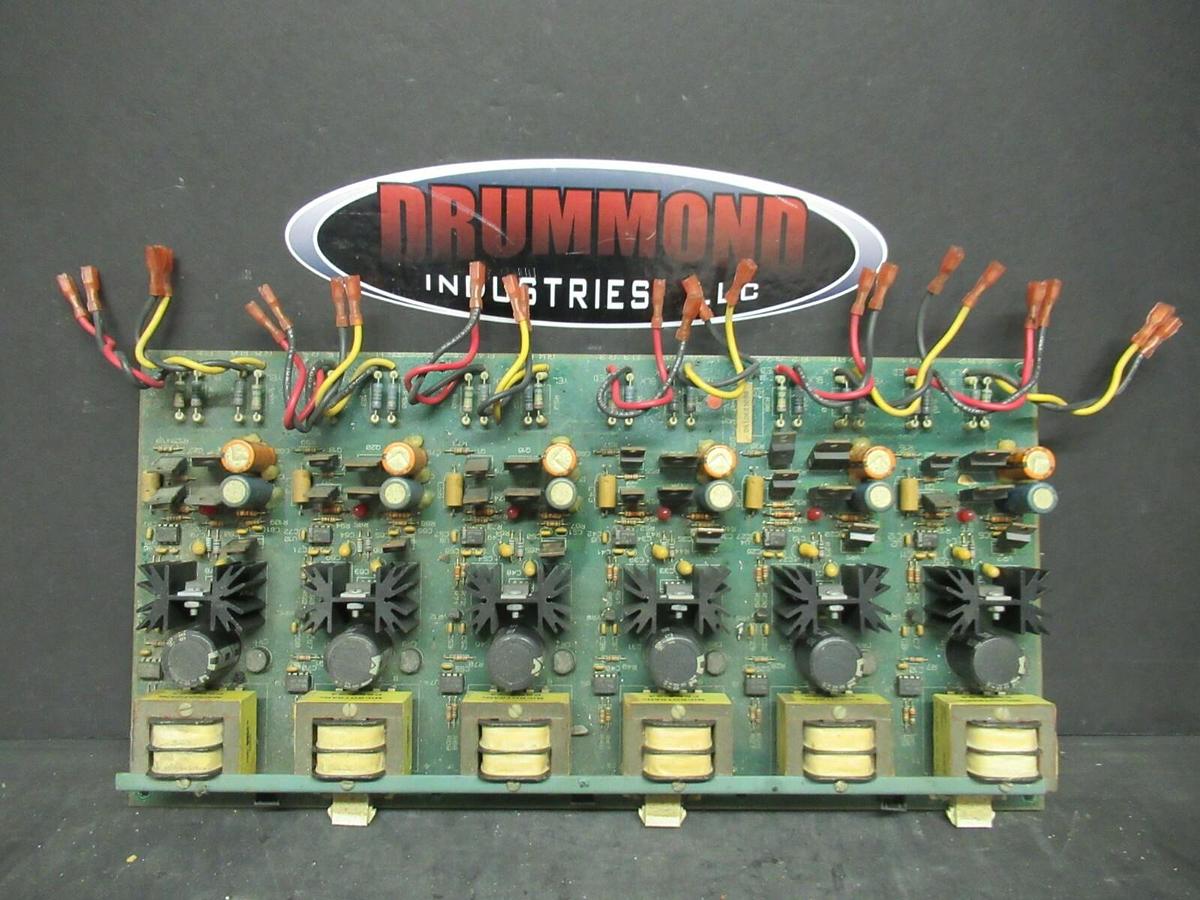 Used YORK VFD/VSD RECTIFIER CONTROL BOARD 031-01787-000 REV. A