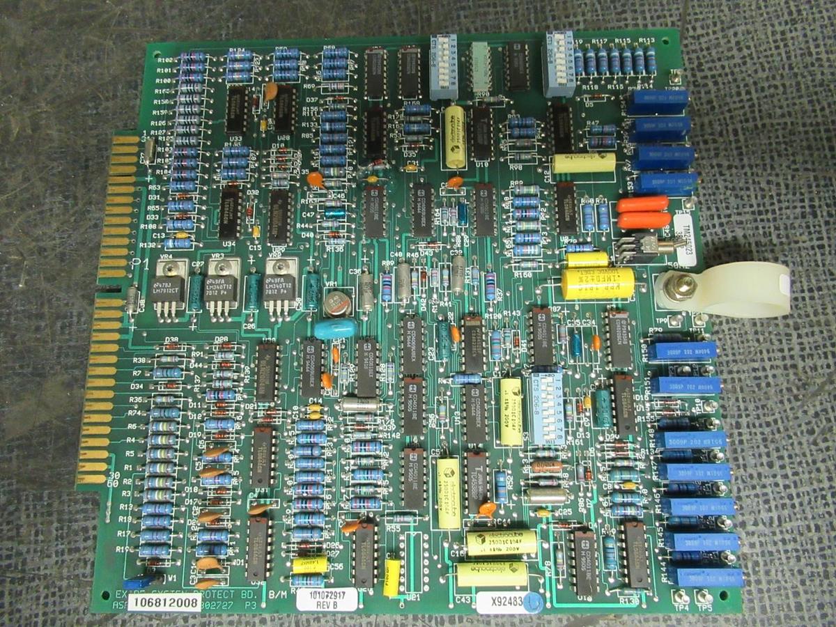 Used EXIDE SYSTEM PROTECT CARD CIRCUIT BOARD 106812008 REV B **WARRANTY INCLUDED**