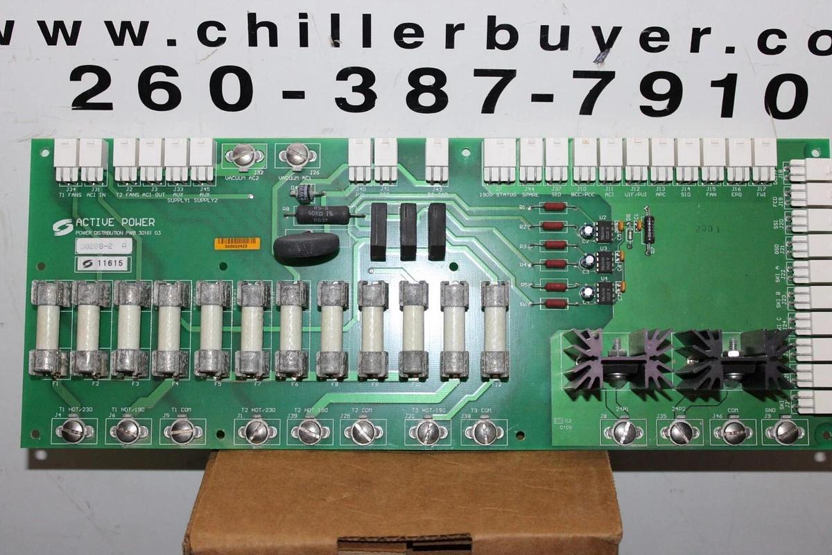 Used ACTIVE POWER POWER DISTRIBUTION BOARD 30161-03 30208-2 REV. A **WARRANTY**