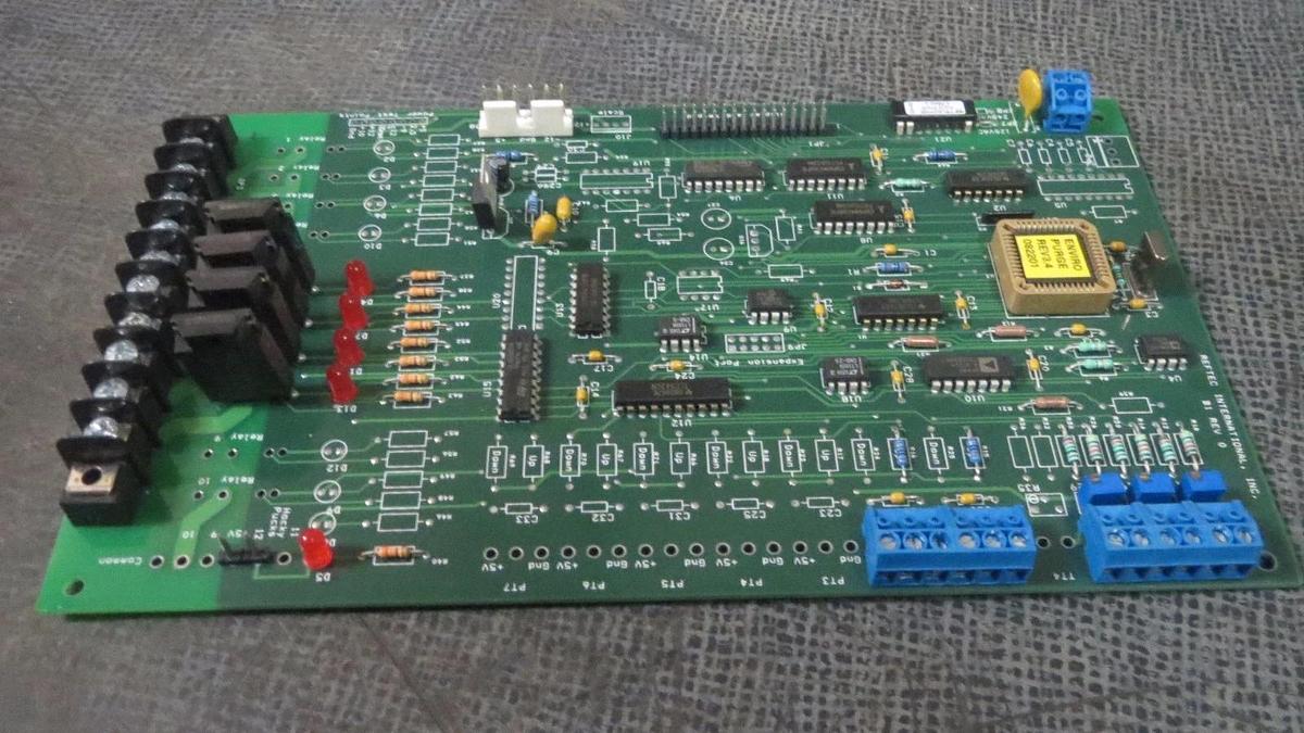 Used REFTEC INTERNATIONAL INC. CONTROL CIRCUIT BOARD MODEL: B1 REV 0 # XPC101B-1
