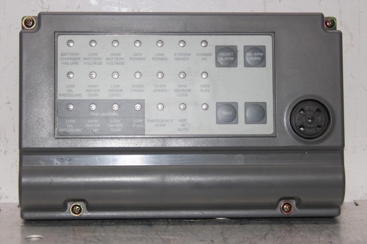 Used GENERAC GENERATOR LIGHT REMOTE ANNUNCIATOR ALARM CONTROL MODULE 0G5719 REV. C