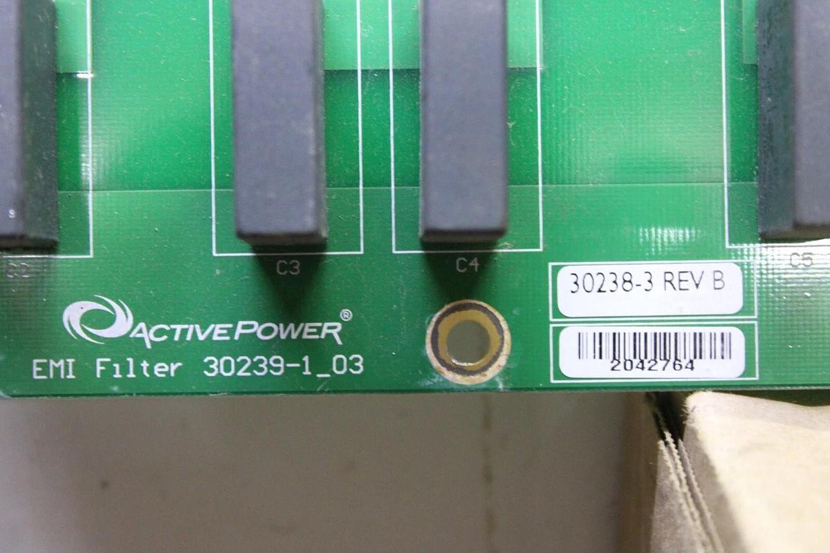 Used ACTIVE POWER EMI FILTER CIRCUIT BOARD 30239-1_03 30238-3 REV. B *WARRANTY*