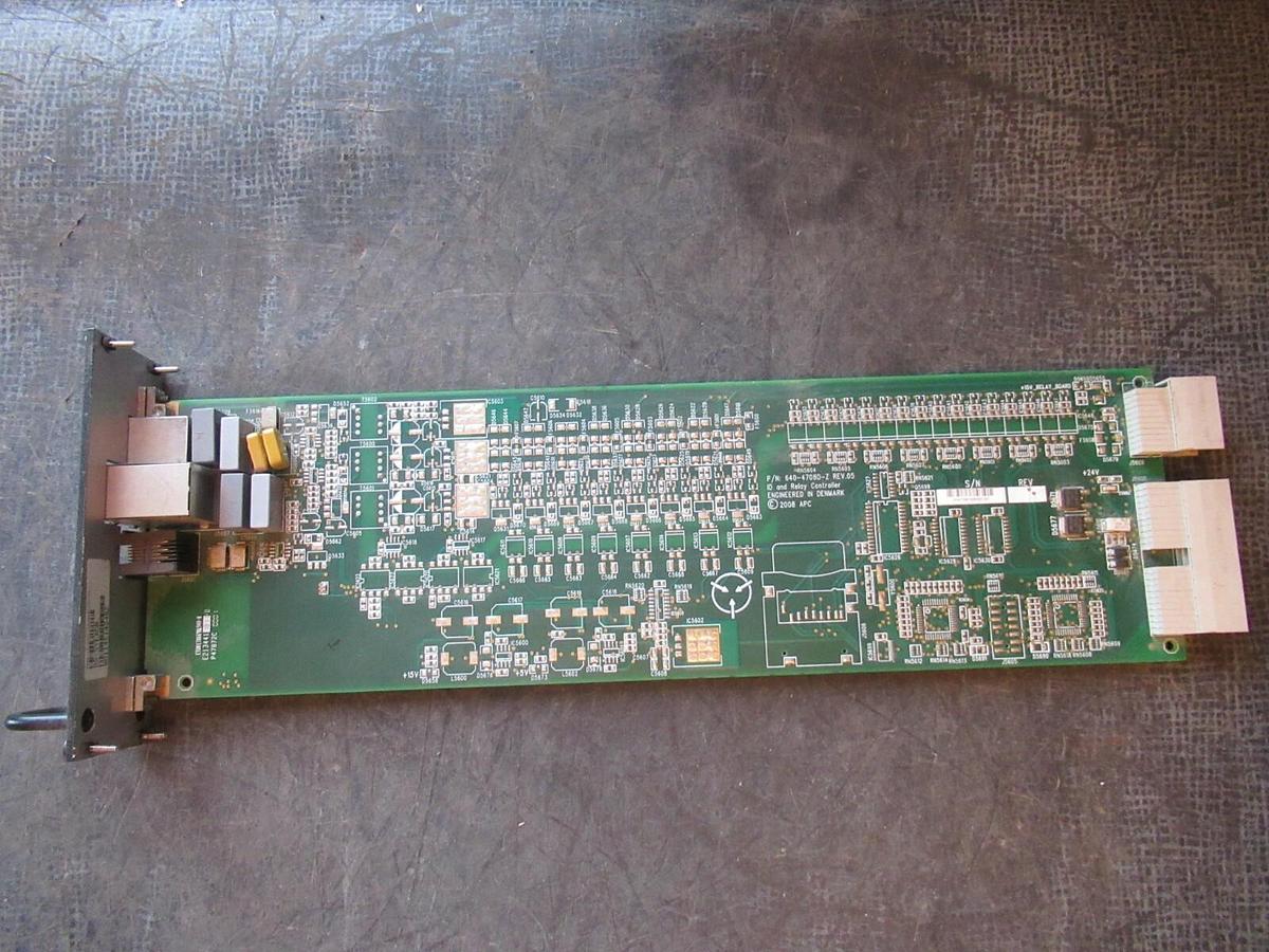 Used APC ID AND RELAY CONTROLLER 640-4708D-Z REV 05 **WARRANTY INCLUDED**