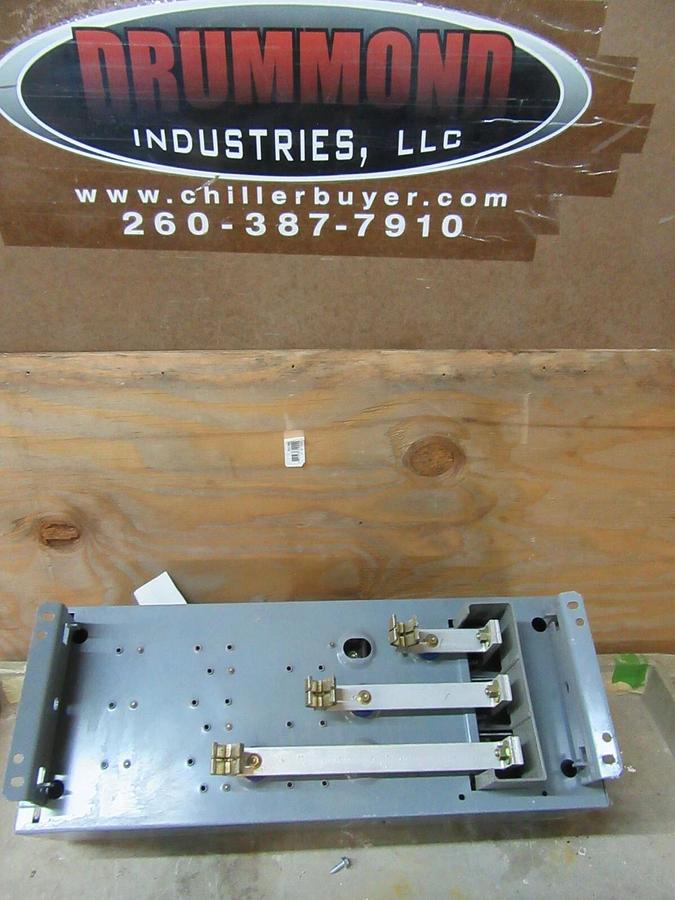 Used SQUARE D QMB BRANCH SAFETY SWITCH QMB-364W 200 AMP 3-POLE 600 VAC 150 HP