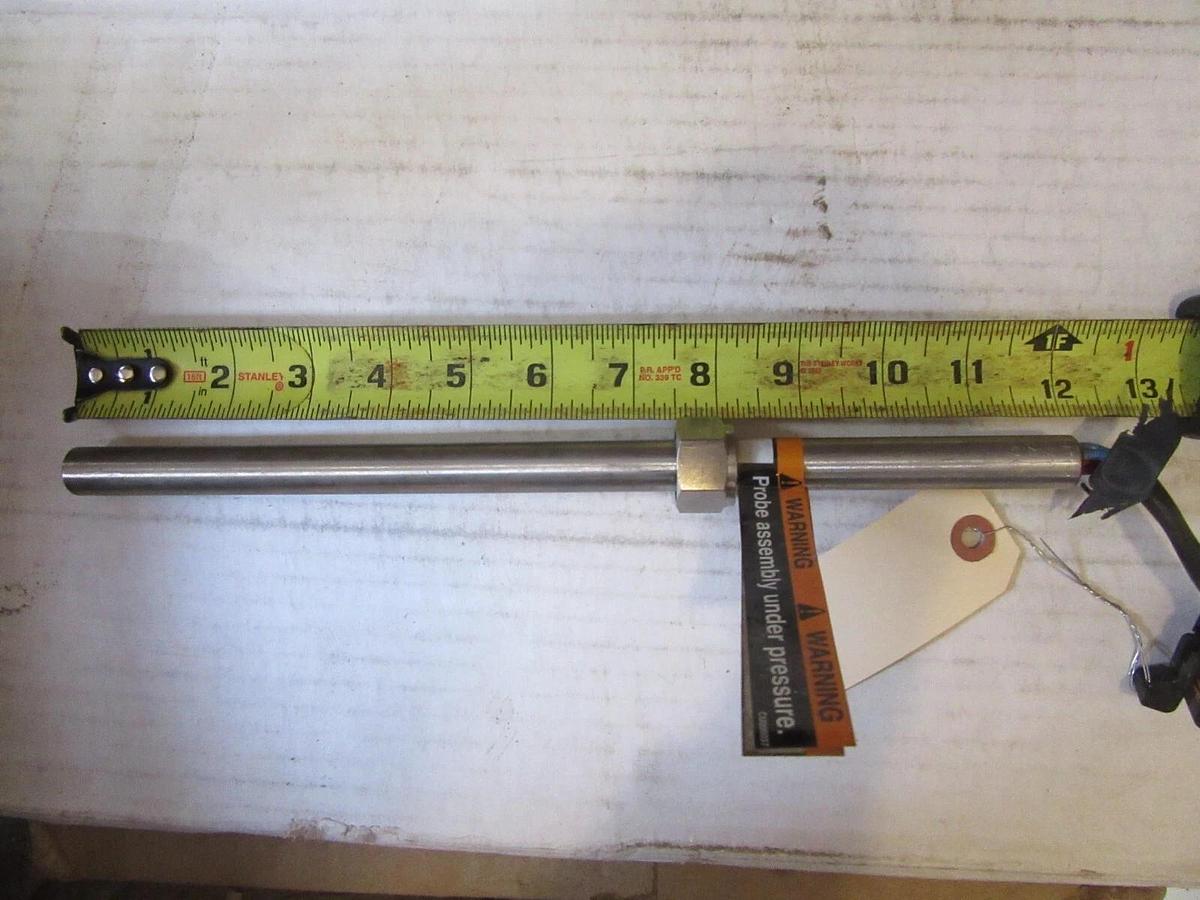 Used 10 ACRAWATT LIQUID LEVER SENSOR SWITCH CARRIER CHILLER HK13LB007 18W 24V 12" L