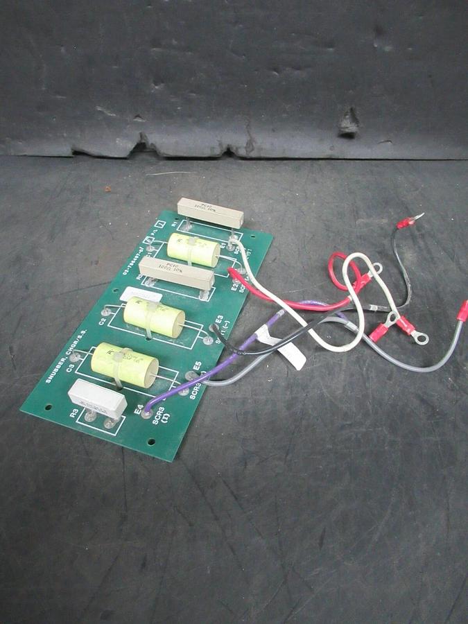 Used LIEBERT SNUBBER / CHARGER / SS CIRCUIT BOARD 02-786497-01 REV. E **WARRANTY**
