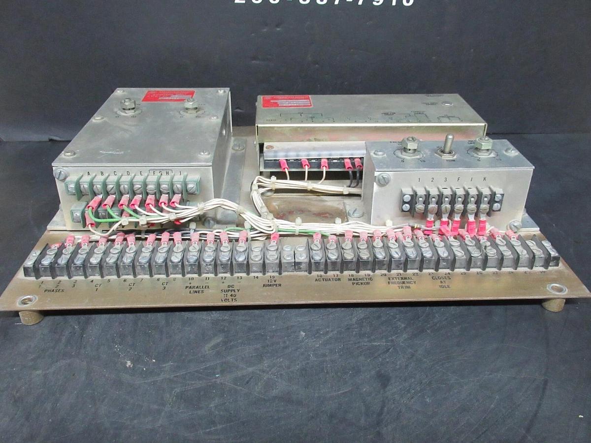 Used AMERICAN BOSCH ELECTRIC GOVERNER BOARD LSP672A CU673C-17 LS371A KT6722