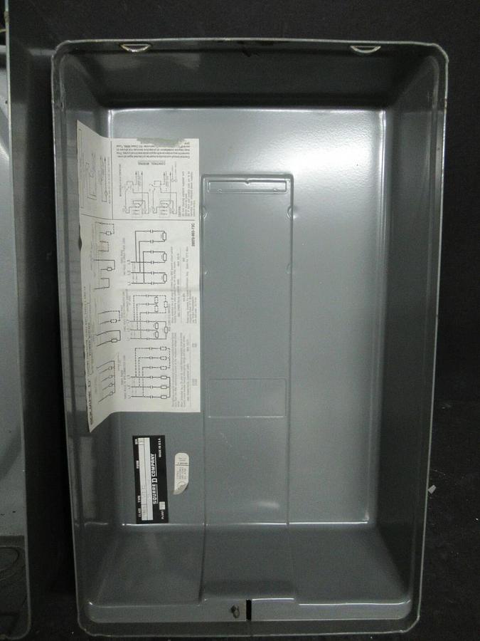 Used SQUARE D CLASS 8903 TYPE LXG 30 SERIES B CONTACTOR / STARTER ENCLOSURE 12 X 7.25