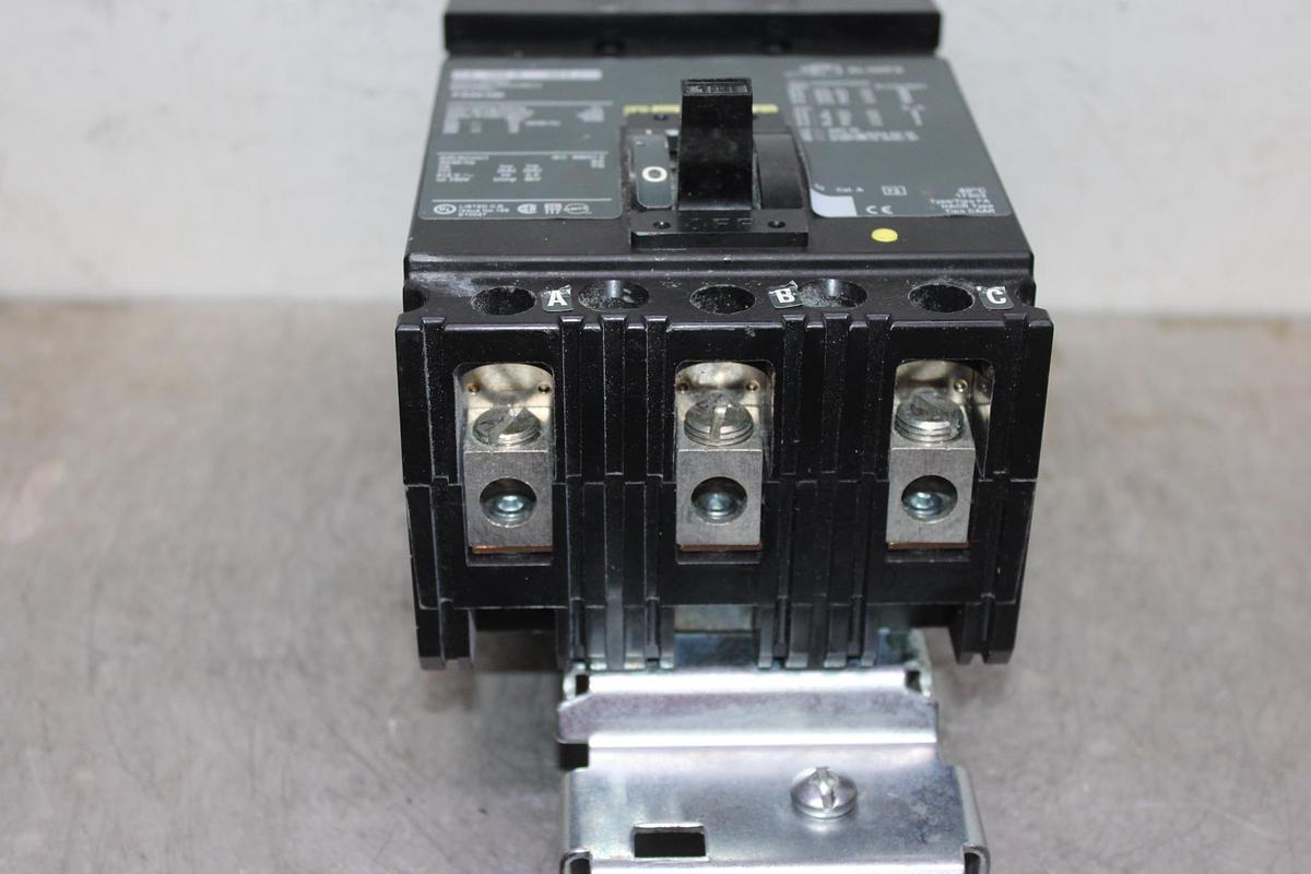 Used SQUARE D I-LINE CIRCUIT BREAKER FC34060 60 AMP 480 VOLT 3-POLE SERIES 2