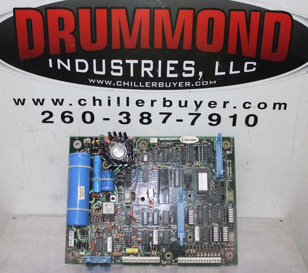 Used CARRIER CHILLER I/O CIRCUIT BOARD HK35EZ001 HT204504-1-20 *WARRANTY*