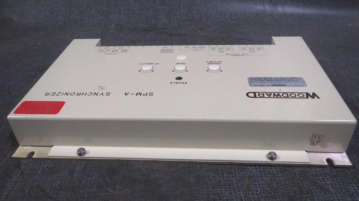 Used WOODWARD SPM-A SYNCHRONIZER 115/230 VAC P/N: 9905-001 REVISION E **WARRANTY**