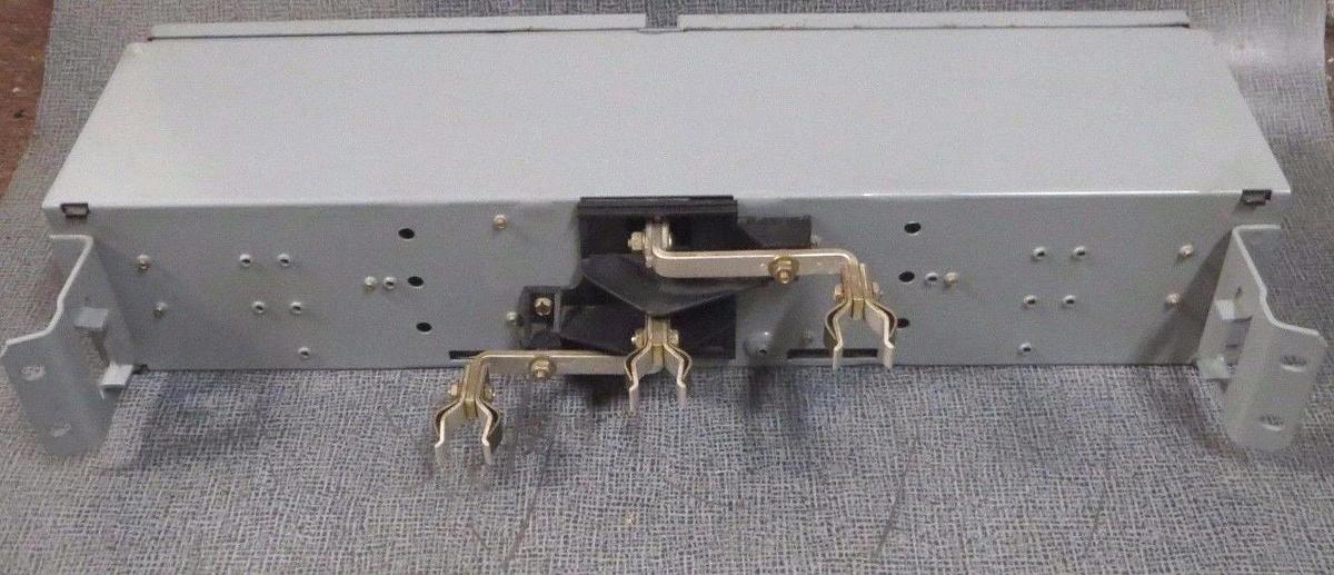 Used SQUARE D DUAL FUSIBLE SWITCH QMB361TW SERIES E1 30 AMP 3 POLE 600 VAC 20 HP