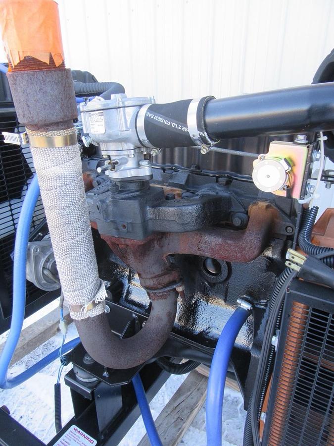 Used 25 KW GENERATOR GENERAC NATURAL GAS LP PROPANE 120/240V 1 PH SG025 270 HRS VIDEO