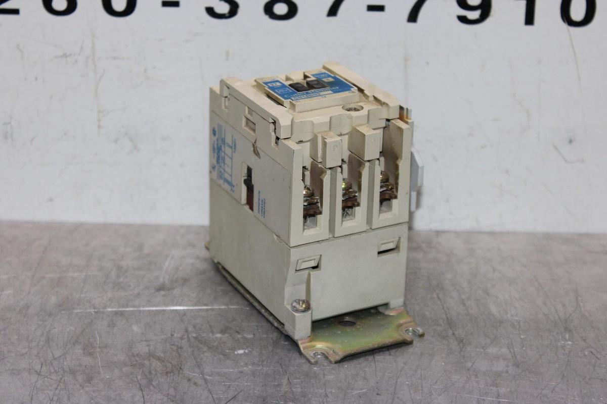 Used CUTLER-HAMMER NEMA CONTACTOR CN15DN3 27 AMP NEMA 1 COIL: 120V **WARRANTY**