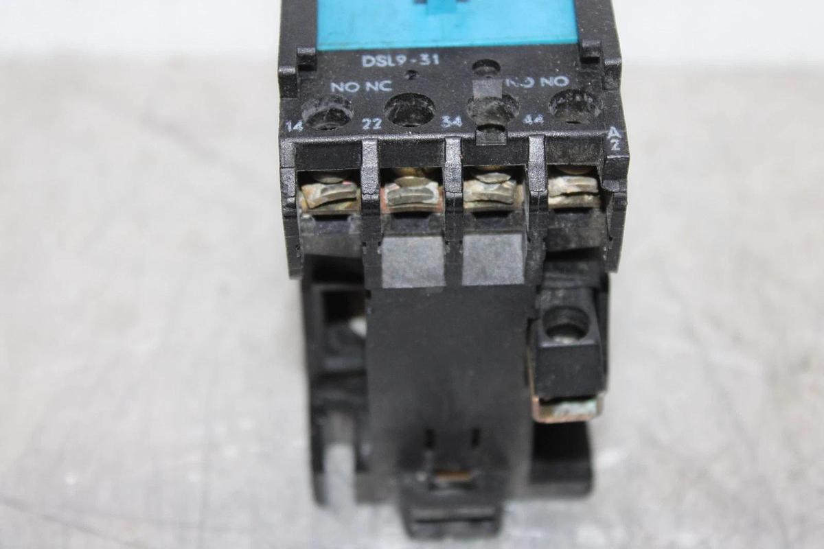 Used WESTINGHOUSE CONTACTOR DSL9-31 10 AMP 600 VAC 3-POLE COIL: 120 VAC **WARRANTY**