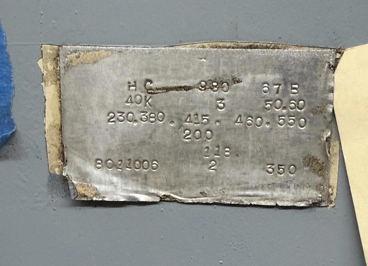 Used 40 kVA TRANSFORMER HC 3-PHASE 50/60 HZ 550/230 VOLT **WARRANTY INCLUDED**