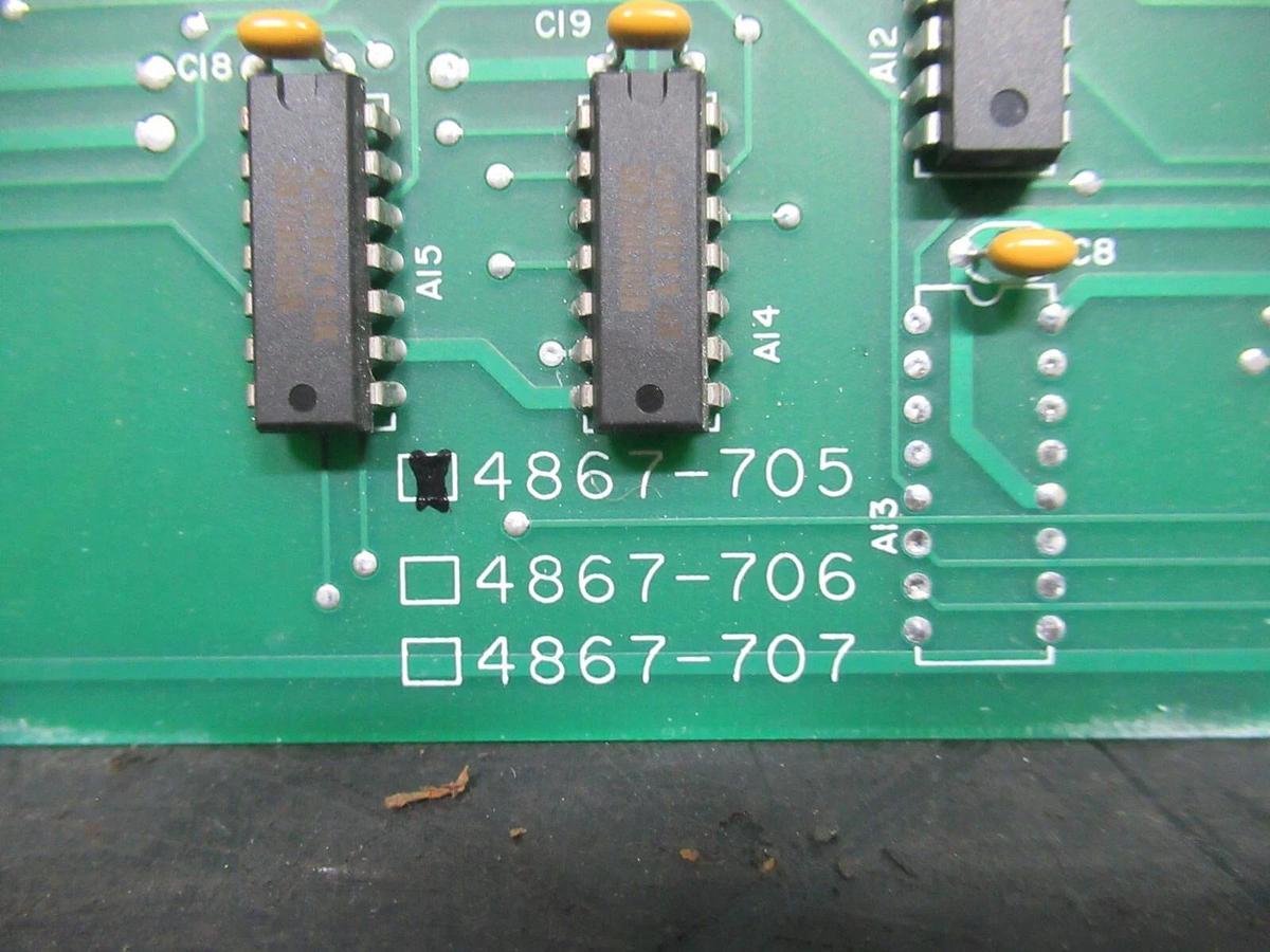 Used LORAIN CIRCUIT BOARD 3154-369-A / 4867-705 **WARRANTY INCLUDED**