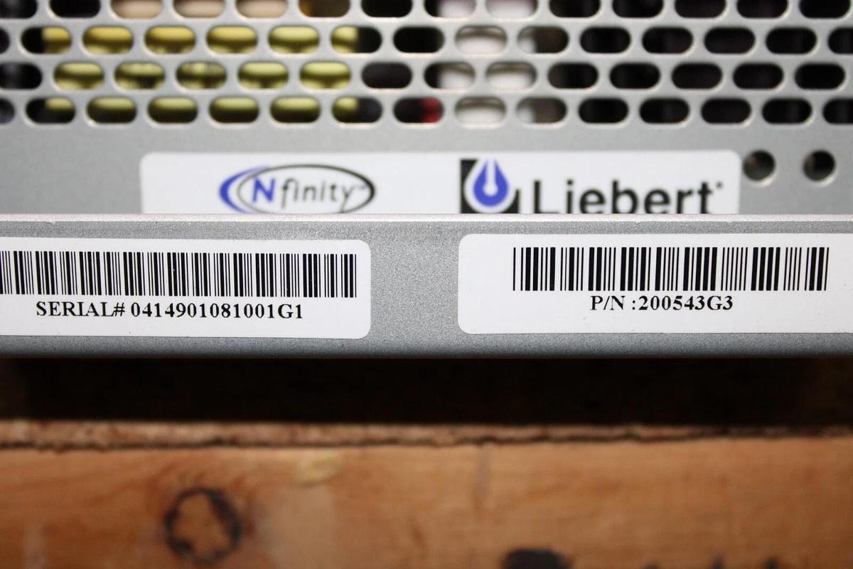 Used LIEBERT CONTROL MODULE 200543G3 **WARRANTY INCLUDED**