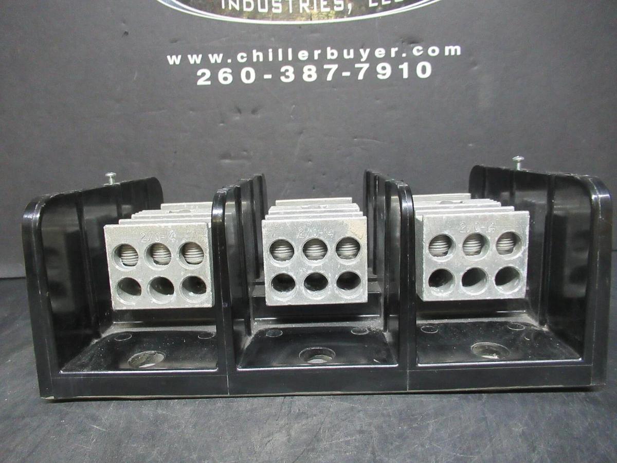 Used MARATHON POWER DISTRIBUTION BLOCK 1453579 380 AMP 600 VOLT **WARRANTY**