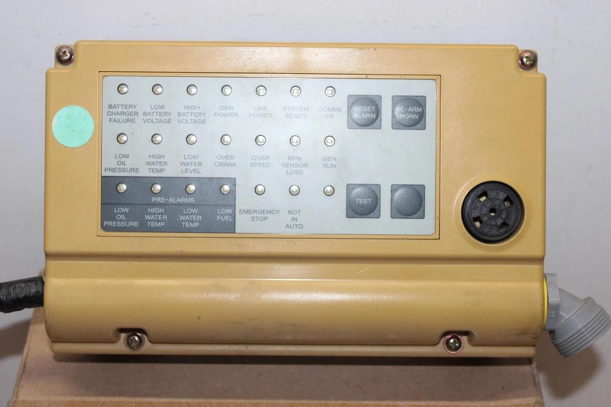 Used GENERAC LIGHT REMOTE ANNUNCIATOR ALARM CONTROL MODULE 0G5719 OG5719 REV. C