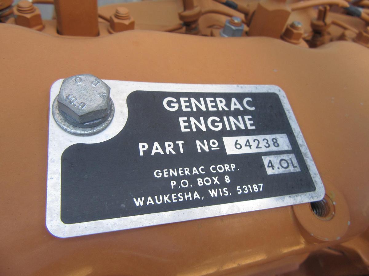 Used 60 KW DIESEL GENERATOR GENERAC 120/240 VOLT SINGLE PHASE 389 HOURS VIDEO WE SHIP